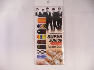 韓国　K-POP☆SUPER JUNIOR☆　ネイルシール