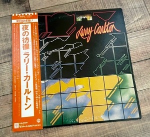 LP■Larry Carlton★ラリー・カールトン 夜の彷徨／日本にフュージョン・ギターブームを巻き起こした名作、「ルーム335」他。