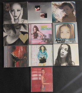 大量■■■安室奈美恵/CD　ベスト含む　まとめて10タイトル　セット/初回盤、４枚にDVD付き■■■