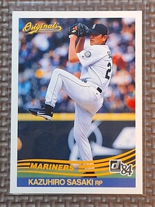 2002 Donruss Originals #177 KAZUHIRO SASAKI 1984 Seattle Mariners Yokohama Taiyo Whales