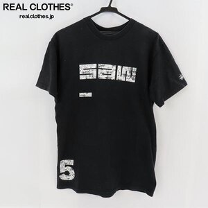 ☆STUSSY×SAW RECODINGS/ステューシー 2007 コラボ プリント半袖Tシャツ M /UPK