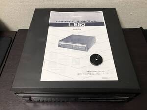 Victor ビクター L-E50 レコードプレーヤー ★取扱説明書　完動品