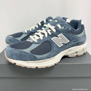 23.5cm 新品 ニューバランス 2002R ネイビー 紺 ピンクソール NEWBALANCE 2002 M2002R RHC レザー スニーカー ウィメンズ レディース WOMEN