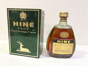 【新品未開栓】HINE VSOP VIELLIE FINE CHAMPGNE COGNAC ハイン コニャック ブランデー 未開封 古酒 700ml 80サイズ（420）