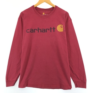 古着 カーハート Carhartt ロングTシャツ ロンT メンズL /eaa432264