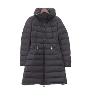 モンクレール FLAMME フラム ダウンコート 49929 07 54155 レディース ブラック MONCLER 中古 【アパレル・小物】