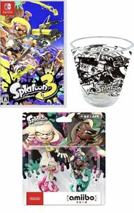 スプラトゥーン3 -Switch +amiibo アクリルタンブラーセット