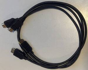 即決200円 中古品 High Speed HDMI Cable ×2本（90cm）