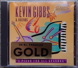 Kevin Gibbs & Friends /A Piano For All Seasons 24KT.PREMIUM GOLD ゴールドディスク