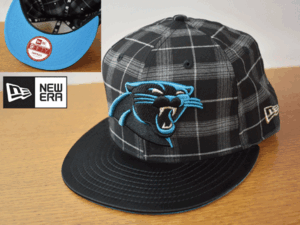 K227《未使用品》NEW ERA ニューエラ 9FIFTY【S-Mフリーサイズ】Calorida Panthers パンサーズ NFL 帽子 キャップ USモデル