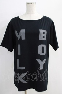 MILKBOY / BIGLOGO TEE 黒 H-24-10-03-033-MB-TO-KB-ZT201