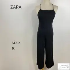 美品 ZARA ザラ オーバーオール サロペット キャミソール 細見え 背中見せ