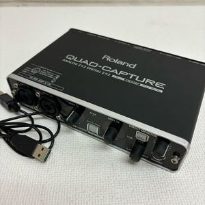 0131F6 Roland ローランド オーディオインターフェース UA-55 QUAD-CAPTURE 音響機材 オーディオ機器 オーディオインターフェイス USB 