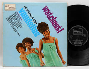 ★UK ORIG LP★MARTHA & THE VANDELLAS/Watchout! 1966年 初回黒ラベル 高音圧 英国モッズが愛した名作 I