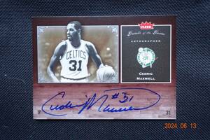 Cedric Maxwell 2005-06 Fleer Great of the Game Autographs