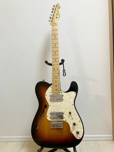 Fender Mexico TELECASTER THINLINE フェンダー　メキシコ　テレキャスター シンライン ソフトケース付き