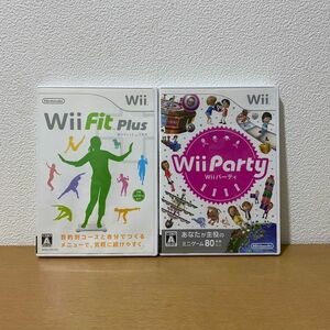 wii fit plus wii party 2本セット　(EGE1117)