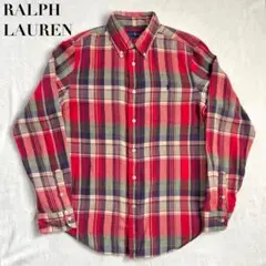 RALPH LAUREN ラルフローレン BDチェックシャツ ネルシャツ L