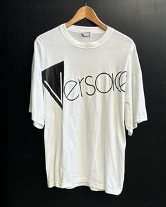 OLD 旧タグ Gianni Versace ジャンニヴェルサーチェ tシャツ イタリア製 ロゴ ヴィンテージ オーバーシルエット