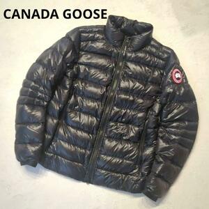 1円～ 美品 CANADA GOOSE カナダグース Crofton クロフトン ライト ダウンジャケット ブラック Ｍ 2228Ｍ 黒