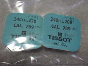 未使用　TISSOT　240Hｔ 200　CAL700　ツツカナ　2P　パーツ　　ｋ011319