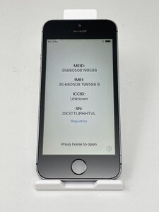 1148【ジャンク品】 iPhoneSE 32GB docomo スペースグレイ