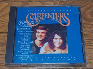 CD UK カーペンターズ CARPENTERS INTERPRETATIONS (RE-MASTERED)