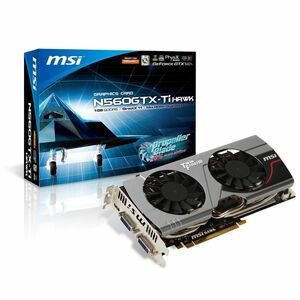 MSI ビデオカード(VGA) NVIDIAシリーズ GeForce GTX560 Ti N560GTX-Ti HAWK