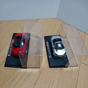 NewRay【1/32 PEUGEOT　206cc 2台】ニューレイ　ミニカー　レッド系　シルバー系　プジョー