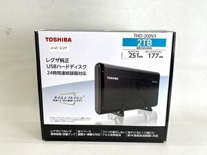 動作確認済み レグザ純正 USBハードディスク 2TB THD-200V3[20910