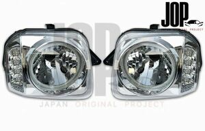 JB23 ジムニー CCFLリング付き LED ウィンカー ヘッドライト インナークリア ヘッド　ライト 左右　セット