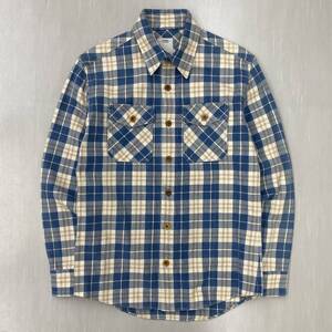 visvim ビズビム 14AW BLACK ELK FLANNEL INDIGO CHECK ブラック エルク フランネル インディゴ チェック 長袖 シャツ 0 中村ヒロキ FIL