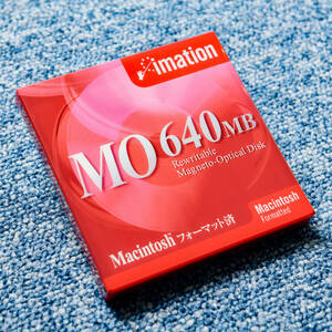 【新品未開封】imation/イメーション 3.5型光磁気ディスク（MO）640MB Macintoshフォーマット済