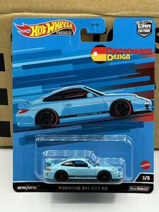 即決有★HW hotwheels ホットウィール DEUTSCHLAND DESIGN PORSCHE 911 GT3 RS ドイチュラント ポルシェ★ミニカー 数量4