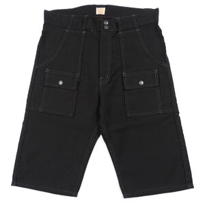 SUGAR CANE シュガーケーン ブッシュ ハーフパンツ ブラック Size 34 #27266 アメカジ カジュアル レプリカ