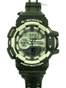 CASIO◆クォーツ腕時計・G-SHOCK/デジアナ/BLK