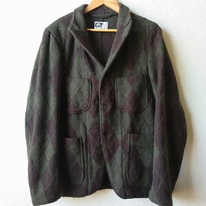 Engineered Garments ベッドフォードジャケット アーガイル S ウール MADE IN USA アメリカ製 テーラードジャケット