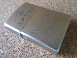 ZIPPO 『Turning Point ターニングポイント』2013年1月製造 変わり目 転換期 転機 分岐点 オリジナル オイルライター ジッポ－ 廃版激レア