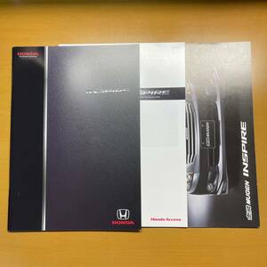 ホンダ インスパイア 2009年 8月 カタログ 48P+26P(アクセサリーカタログ)+無限カタログ 即決 送料無料!!