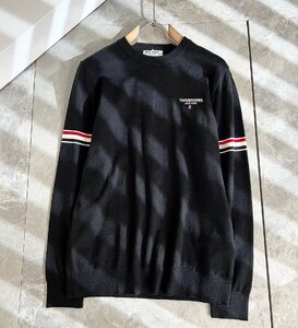 THOM BROWNE トムブラウン ニット セーター ブラック Lサイズ