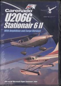 新品 Carenado U206G Stationair 6 II (FS2004) セスナ アドオンソフト