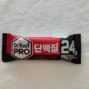 韓国食品★Dr.You Pro プロテインバー プロテイン24g入り　2025年9月期限　チョコレート味 ポイント消化　