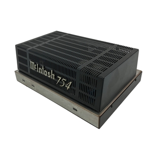 【動作保証】Mcintosh MC754 ステレオ パワー アンプ マッキントッシュ 音響 オーディオ 機器 中古 N8893219