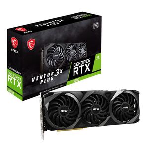 MSI GeForce RTX 3080 VENTUS 3X PLUS 12G OC LHR グラフィックスボード VD8008 ブラック