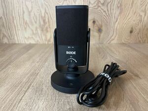 RODE Microphones ロードマイクロフォンズ NT-USB MINI ブラック USBコンデンサーマイク デスクアームスタンド