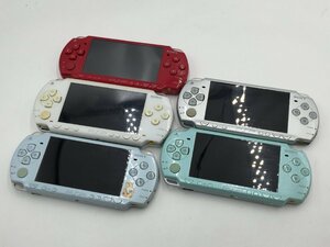 ♪▲【SONY ソニー】PSP PlayStation Portable 5点セット PSP-2000/1000 まとめ売り 1016 7