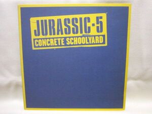 UK ORIGINAL/JURASSIC 5 - CONCRETE SCHOOLYARD (KAZOO MIX)/IKE TURNER - GETTING NASTYネタ/RUBBER TIRES/IMPROVISE (INSTRUMENTAL)