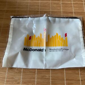  マクドナルド当選品　マンハッタンポーテージ　ファスナーポーチ