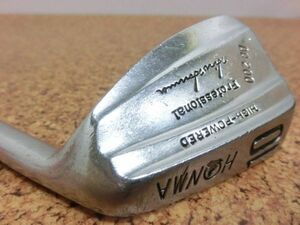 ♪HONMA ホンマ Hiro Honma DC-200 HIGH-PCWERED Professlonal ウェッジ 10番 純正スチールシャフト EXTRA Super FLEX-R-1 中古品♪F1706