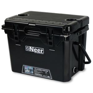 Neer グレイシャーズクーラーボックス 25QT ブラック 2049